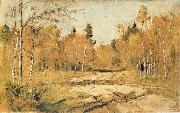 Levitan, Isaak The Sunshine of Autumn oil